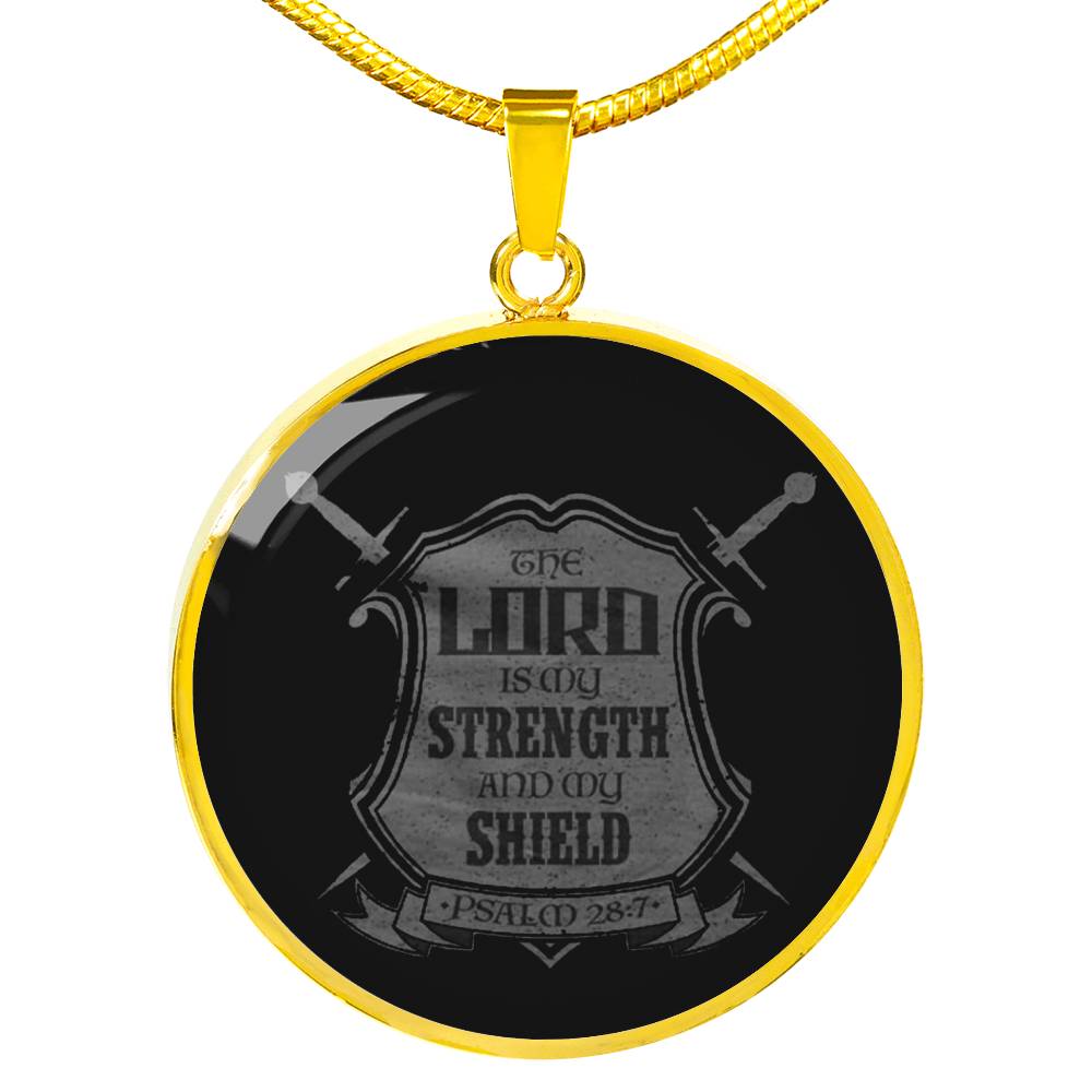 The Lord is my Strength and my Shield Local Circle Template