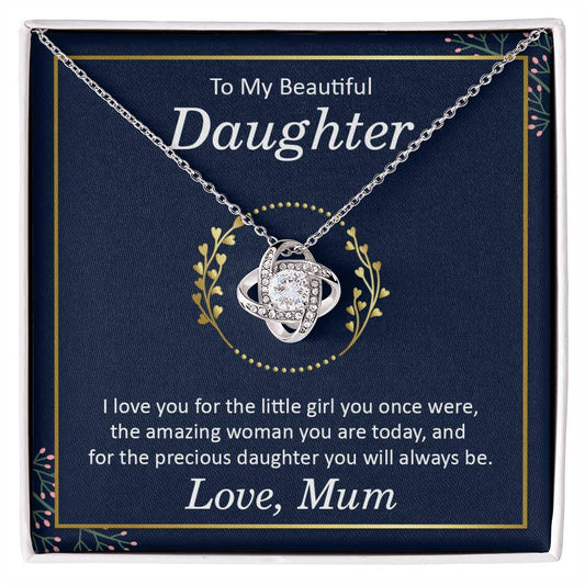 4377 Mother's Day Love Knot Necklace