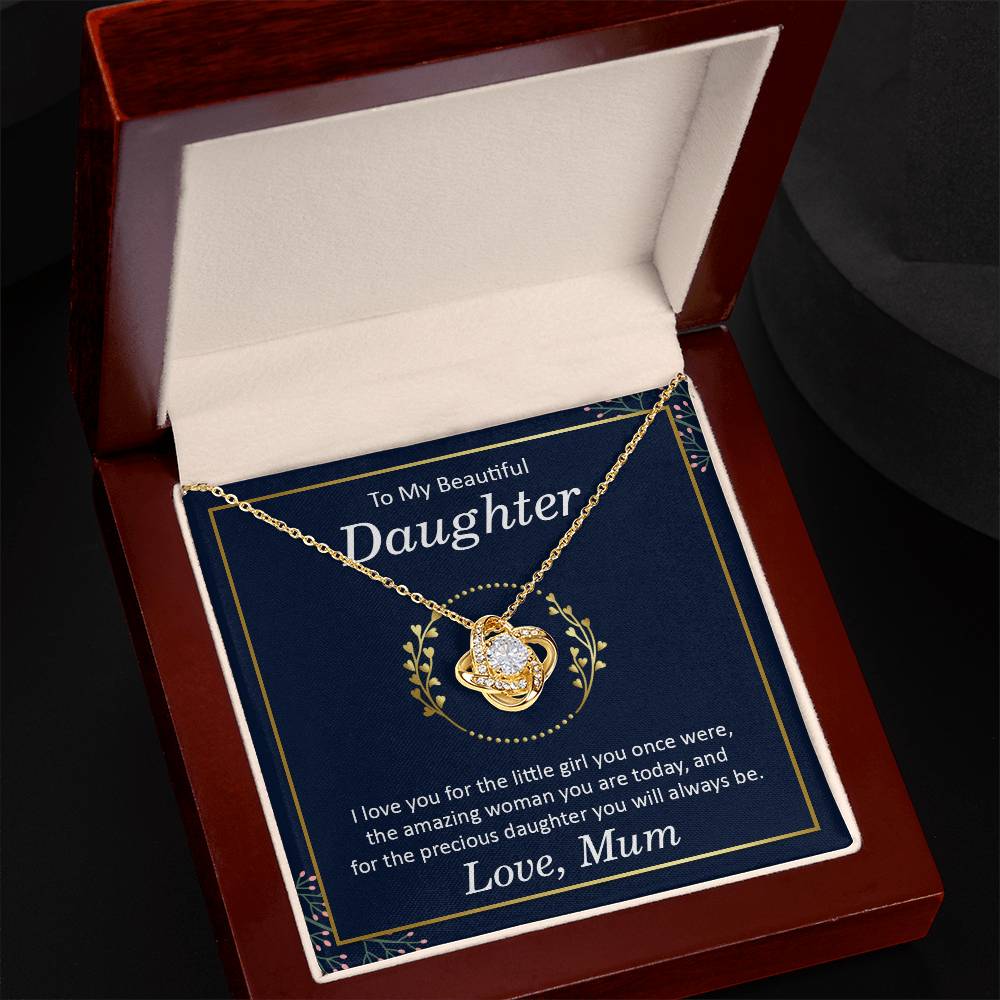 4377 Mother's Day Love Knot Necklace