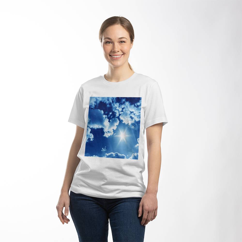 7358 T-Shirt White Size Chart AT CXE-14