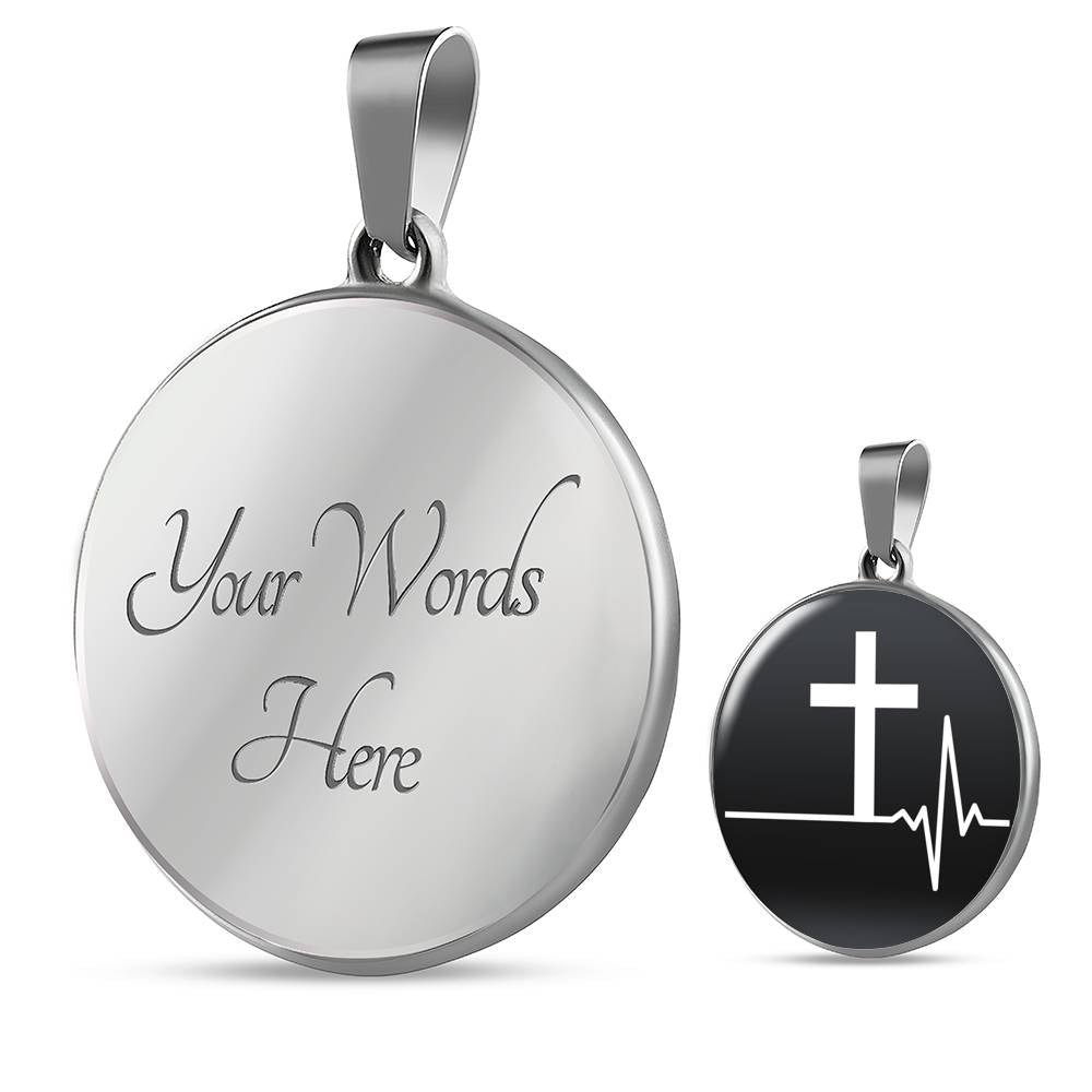 Cross Heartbeat Local Circle Template