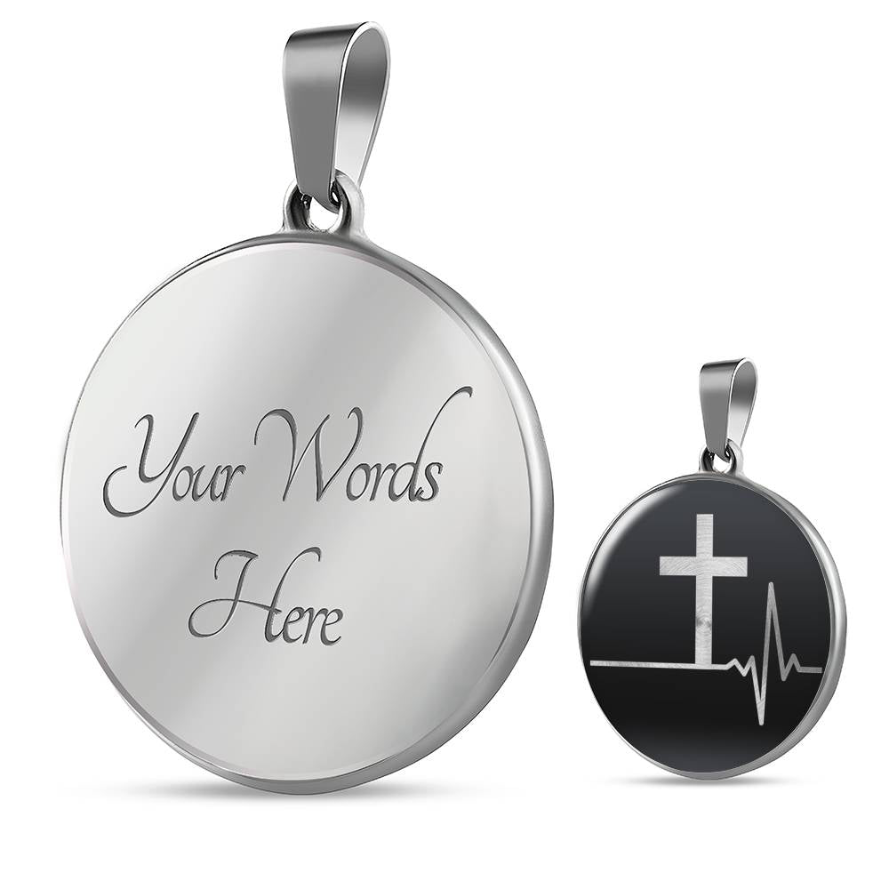Cross Heartbeat Local Circle Template