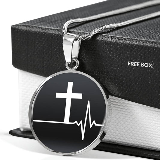 Cross Heartbeat Local Circle Template