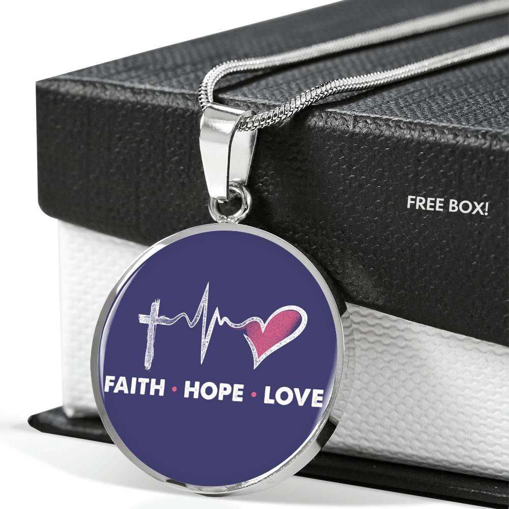 Faith Hope Love Local Circle Template