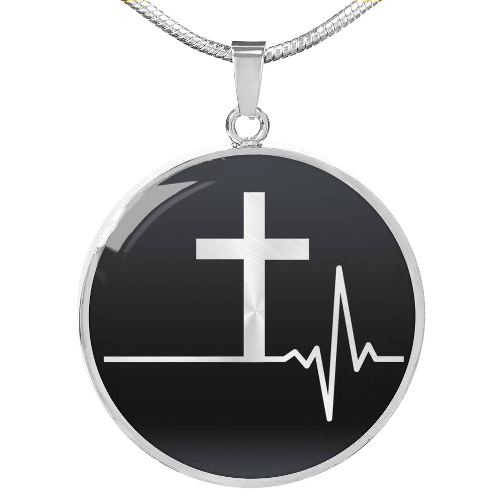 Cross Heartbeat Local Circle Template