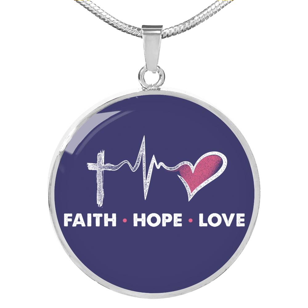Faith Hope Love Local Circle Template