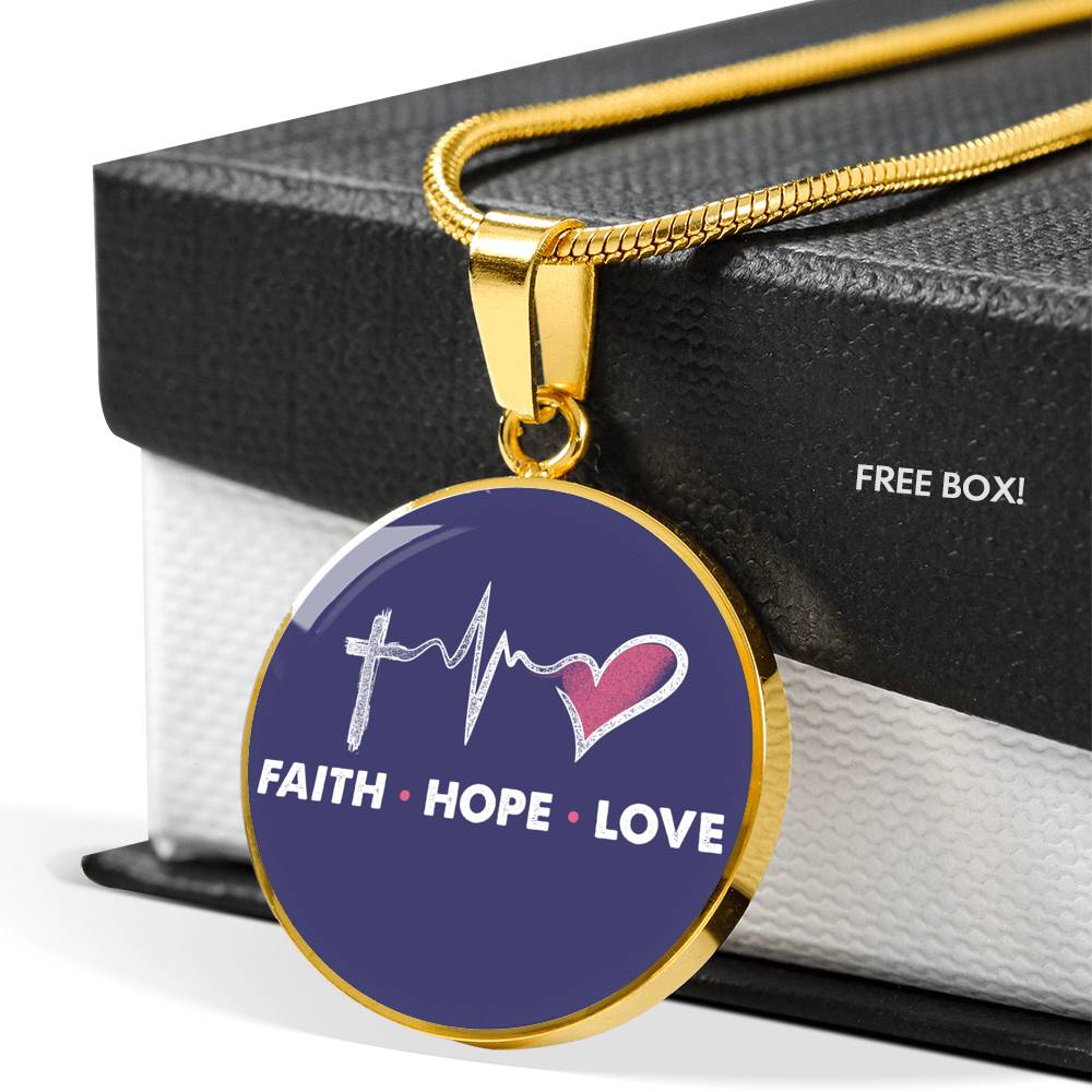 Faith Hope Love Local Circle Template