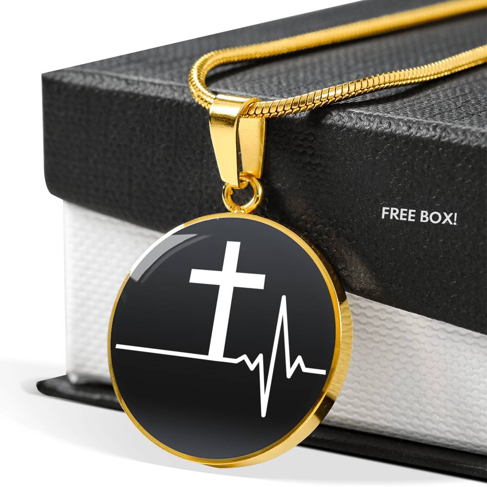 Cross Heartbeat Local Circle Template