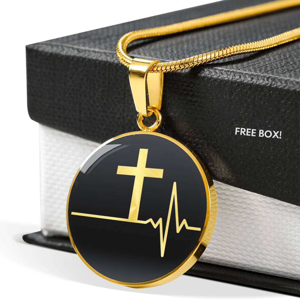 Cross Heartbeat Local Circle Template