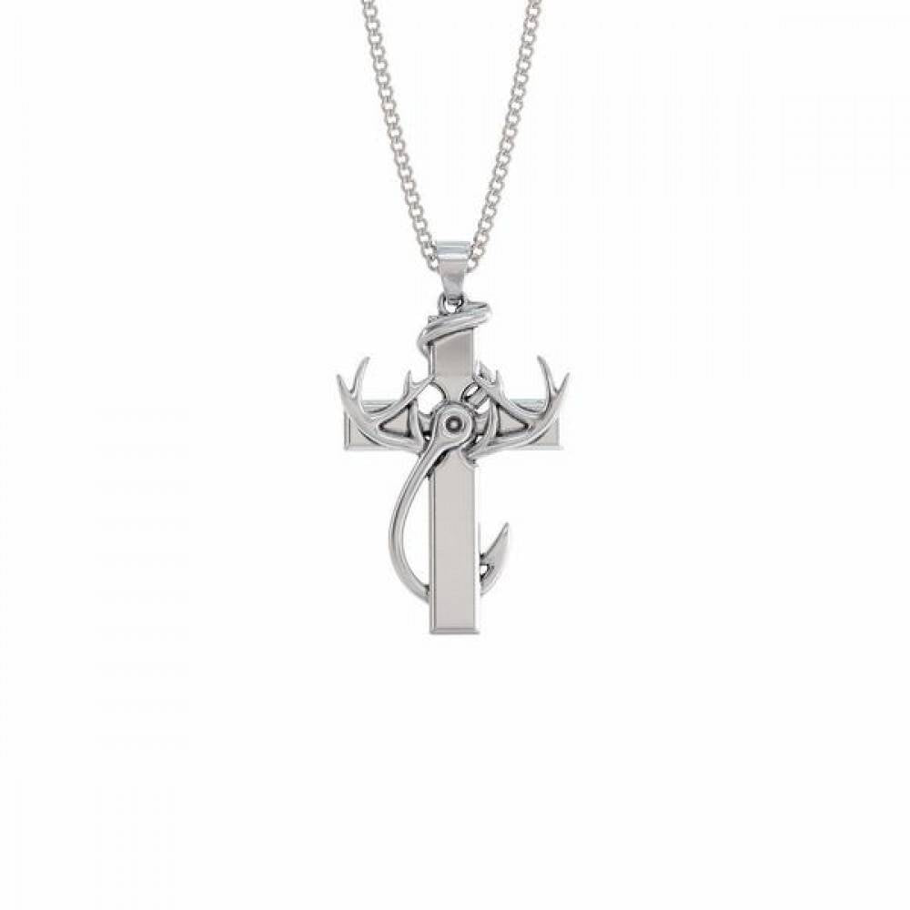 Prod Hunting, Faith and Fishing Pendant