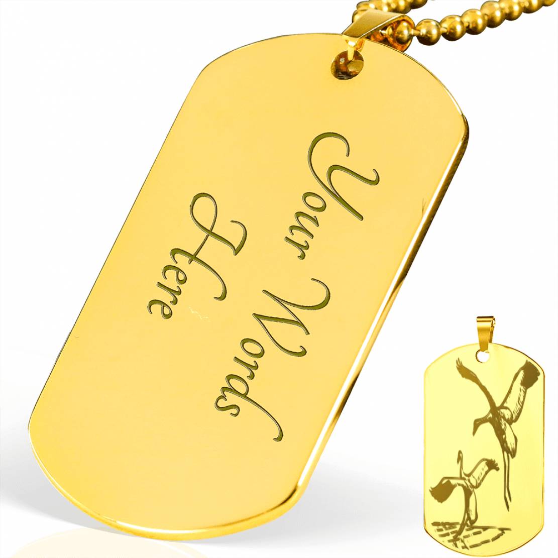 PROD Stainless Steel Engraved Dog Tag