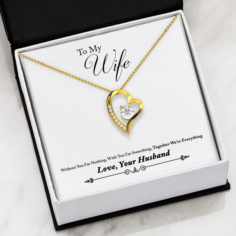 Love, your husband - without you