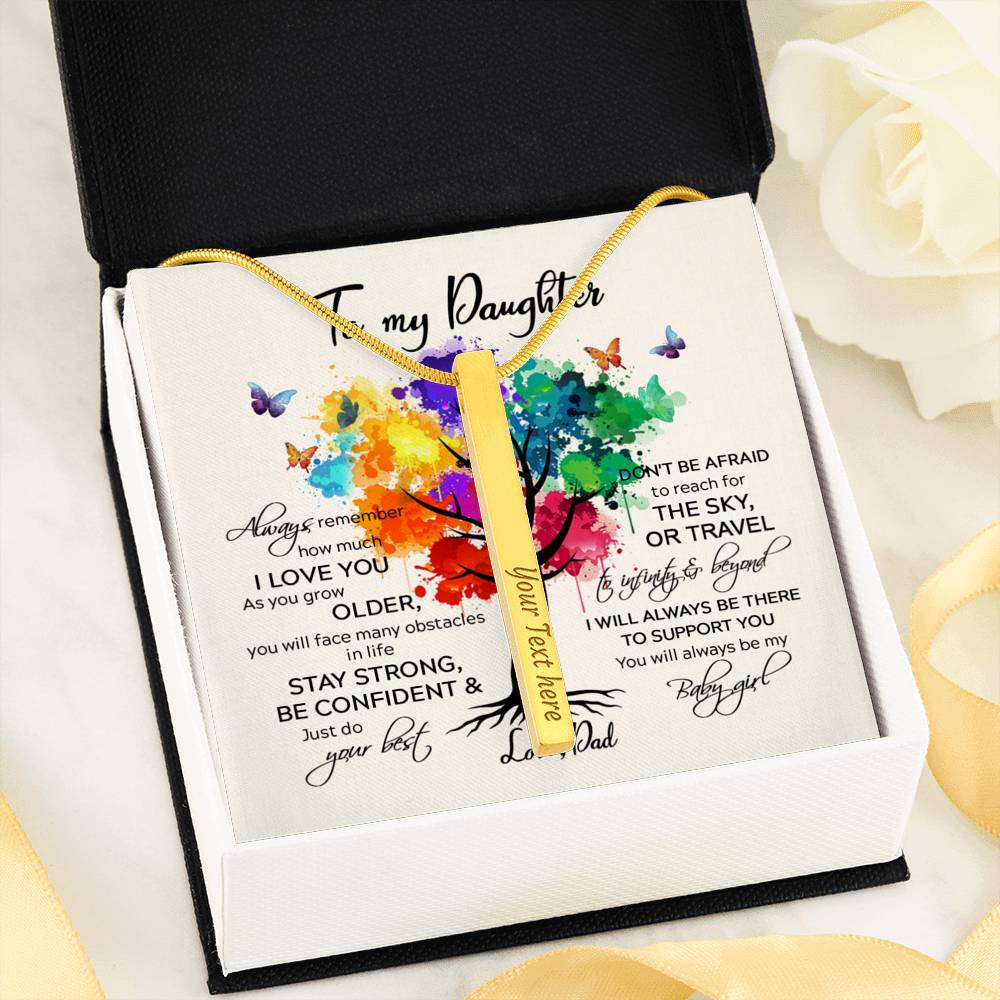 Testing Stick Necklace MC - 4 sides